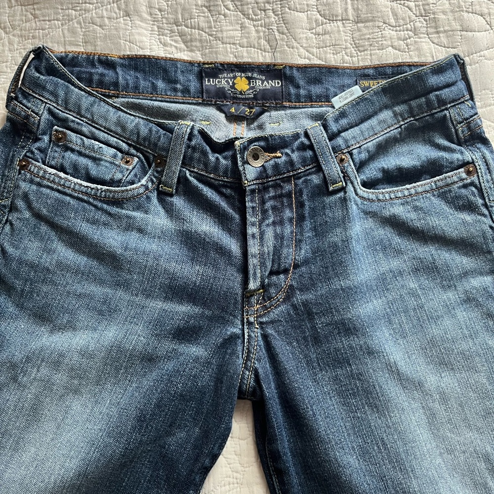 straight lucky jeans
